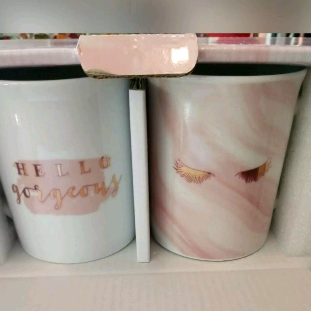 SBS-Hello Gorgeous NIB Gift Mug Set☕ - Picture 1 of 2